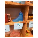 Vintage Fenton Cat in shoe / no C/C