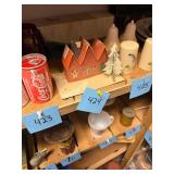 Vintage Putz Lighted House