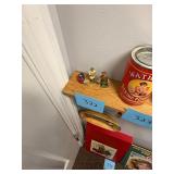 Lot of 3 vintage lead farm figures