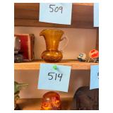 Vintage Blown Glass Pitcher No C/C