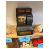 Vintage toy cash register