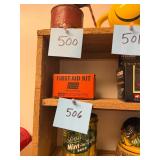 Vintage Penn Central Railroads first aid kit