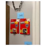 Pair of miniature stock rods