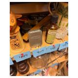 Vintage metal Zippo lighter case / no lighter