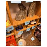 Pair of vintage Easter candy molds / complete