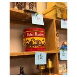 Vintage tobacco tin / with lid