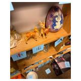 Pair of vintage reindeer