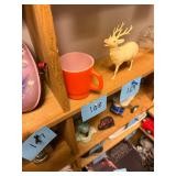 Vintage orange Pyrex cup / no C/C