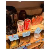 Vintage Miniature Colored Diet Coke Cans / Holland