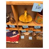 Vintage ceramic Easter basket / No C/C