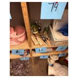 Lot of metal & porcelain wire stoppers