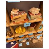 Lot of Cats Meow wood buildings