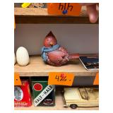 Vintage bird figurine