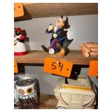 Vintage porcelain clown figurine