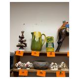 Vintage Shawnee pottery corn pitcher / No C/C