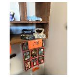 Pair of miniature salesman sample irons