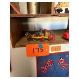 Vintage miniature horse pulled wagon