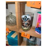 Vintage 1976 King Kong glass / no c/c