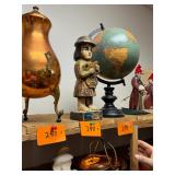 Vintage 10 inch wooden carved figure