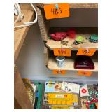 Vintage glass blown Christmas tree clipon red bird