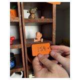 Vintage rubber baby figurine