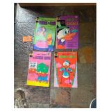 Lot of 4 vintage Whitman Disney comic books