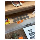 Lot of 10 Eisenhower dollars various 1970ï¿½s dates