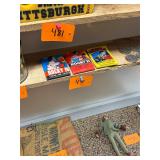 3 packs unopened vintage trading cards