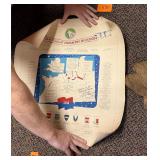 Authentic WW2 poster in mailing sleeve 5 ce stamp