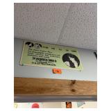 Vintage Pittsburgh Trolley car pharmacy sign