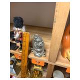 Antique dated 1970 Santa Claus candy mold