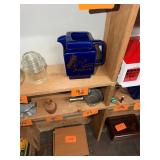 VintageMichterï¿½s cobaltblueQueen Nefertiti pitcher