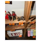 Vintage pewter car ashtray