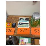 Vintage 1969 Red Rose Tea Space Age cards (11)