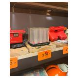 Vintage bank with lock & key