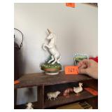 Vintage Unicorn music box / working