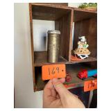 Antique Colgate shaving stick metal container