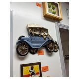 Vintage Ford car wall plaque