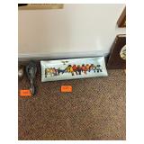 Vintage glass bird plate