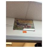 Sealed NOS metal sign / never