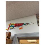 Vintage Airforce museum pennants