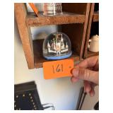 Vintage Disneyland snow globe with Tinkerbell