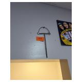 Antique small braided wire rug beater