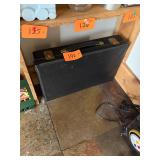 Vintage leather briefcase