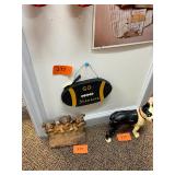 Pittsburgh Steelers wood football