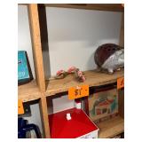 3 vintage mercury glass blown Christmas ornaments