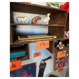 Vintage wood folding ruler