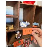 Vintage ox pair figurine