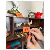 Lot of antique farm animals