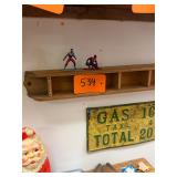 Pair of metal Marvel Spiderman figures